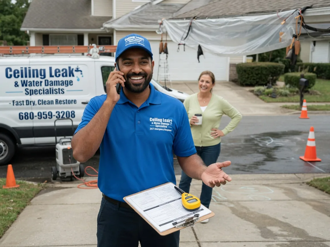 Ceiling Leak Cleanup Linwood, NJ FAQs